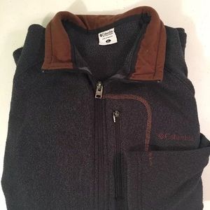 Columbia Men’s Omni Shade Sweater 1/4 Zip Grey XL